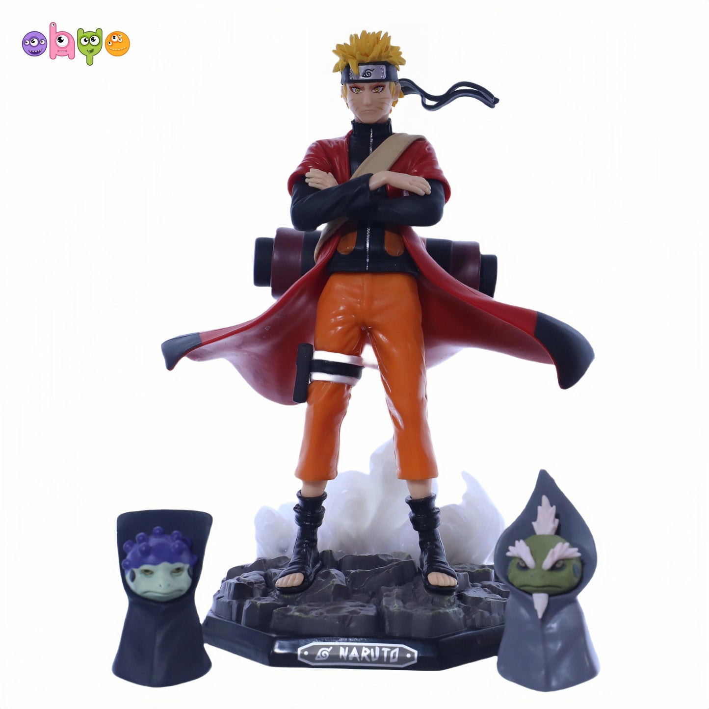 Naruto Shippuden Anime Model Kurama Uzumaki Naruto Action Figure Seventh Hokage POP 40cm Oversize Figma Statue Collectible Toy