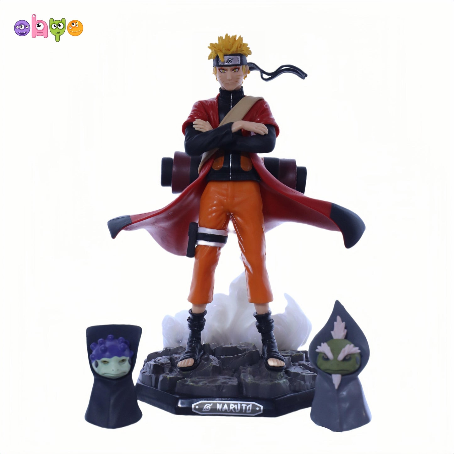 Naruto Shippuden Anime Model Kurama Uzumaki Naruto Action Figure Seventh Hokage POP 40cm Oversize Figma Statue Collectible Toy