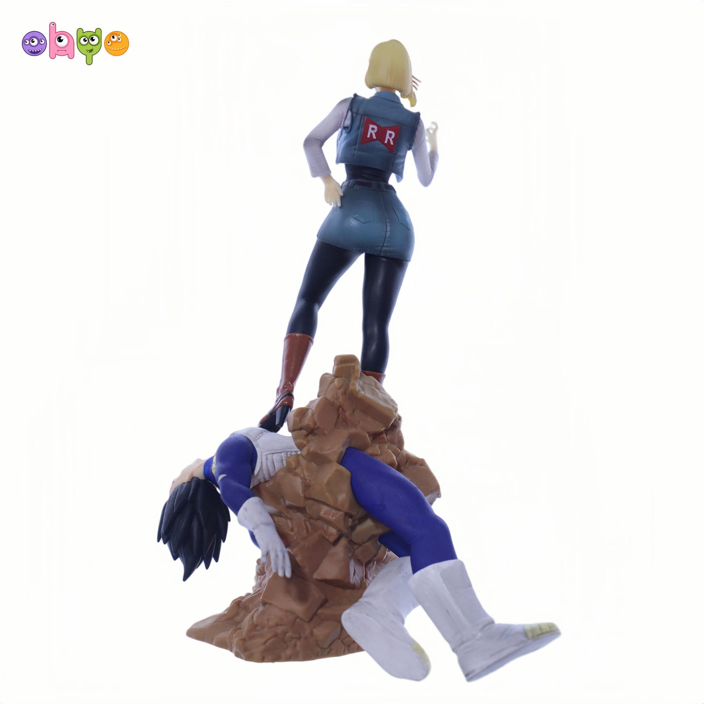 Dragon Ball Z Lazuli Figures Android 18 VS Vegeta Action Figures PVC Anime Collection Statue Model Toys Birthday Gifts