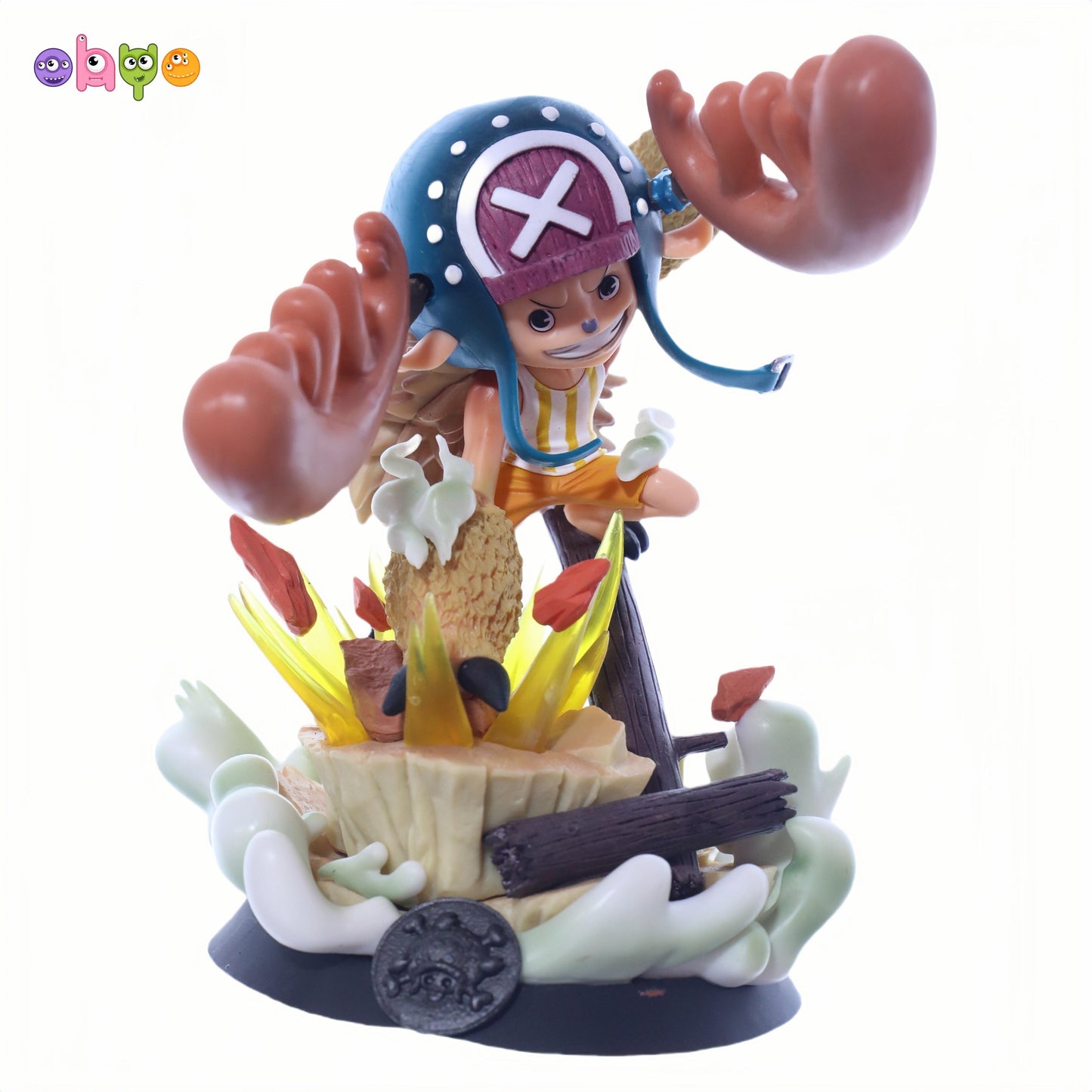 45 cm Anime One Piece Tony Tony Chopper Figure Antler Style