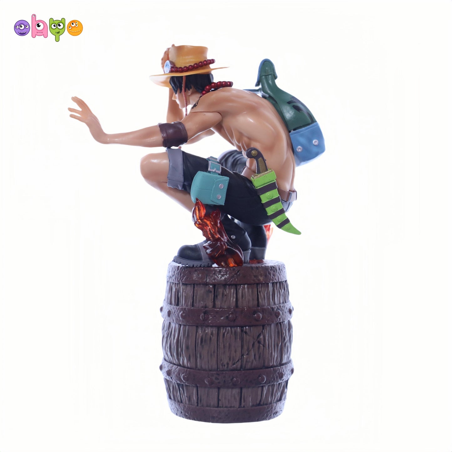 One Piece Ace Action Figure Portgas D Ace Wine Cask Anime Figurine
