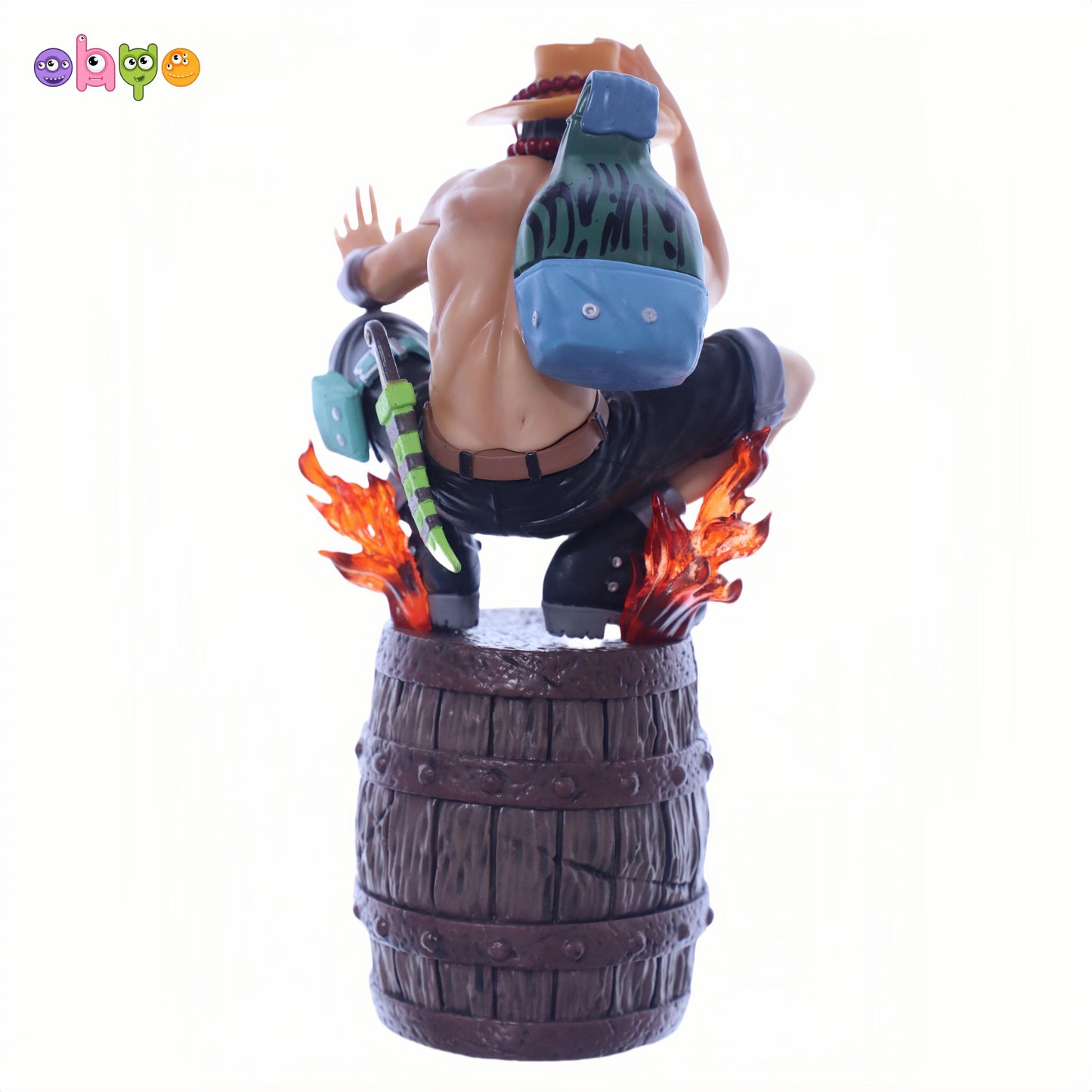 One Piece Ace Action Figure Portgas D Ace Wine Cask Anime Figurine