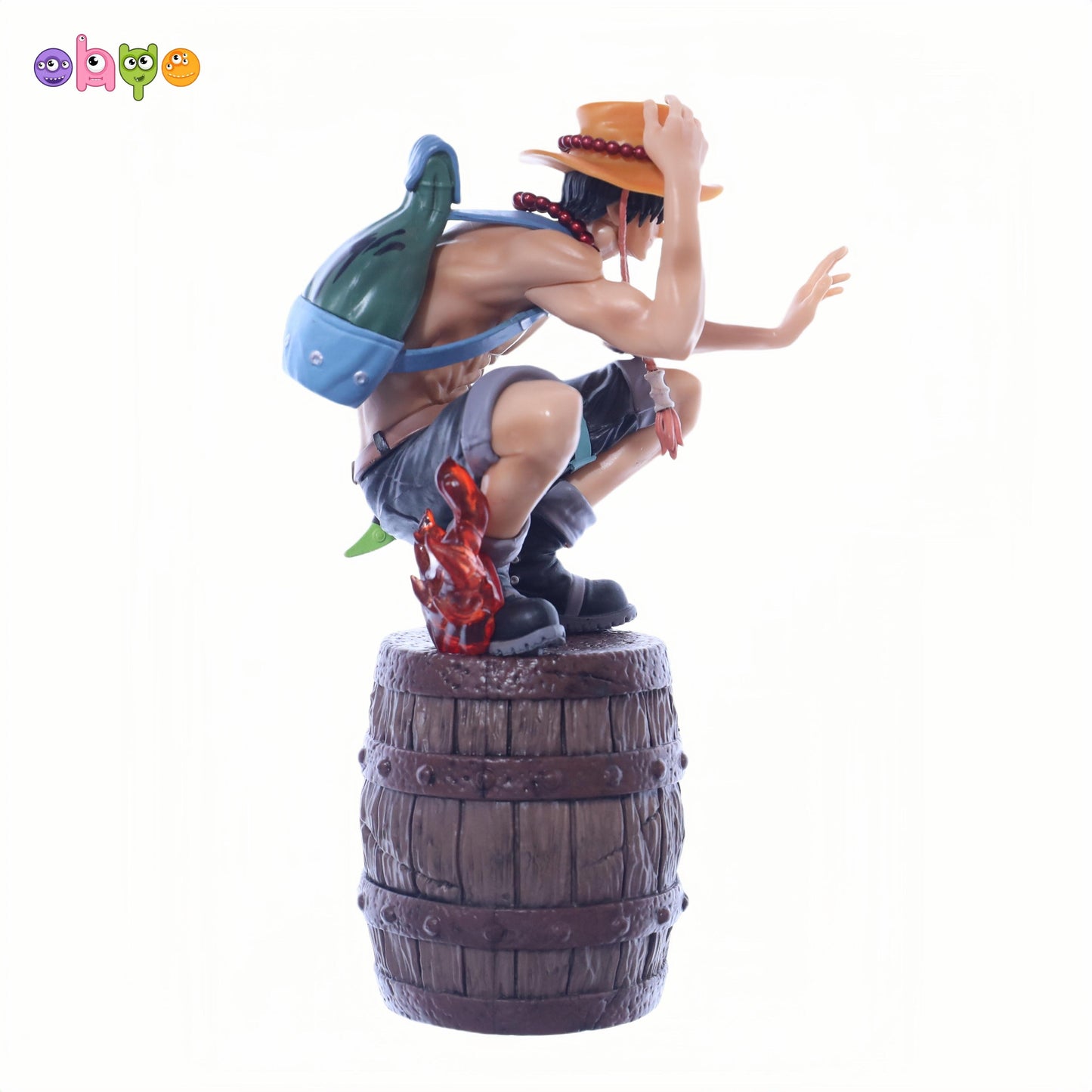 One Piece Ace Action Figure Portgas D Ace Wine Cask Anime Figurine
