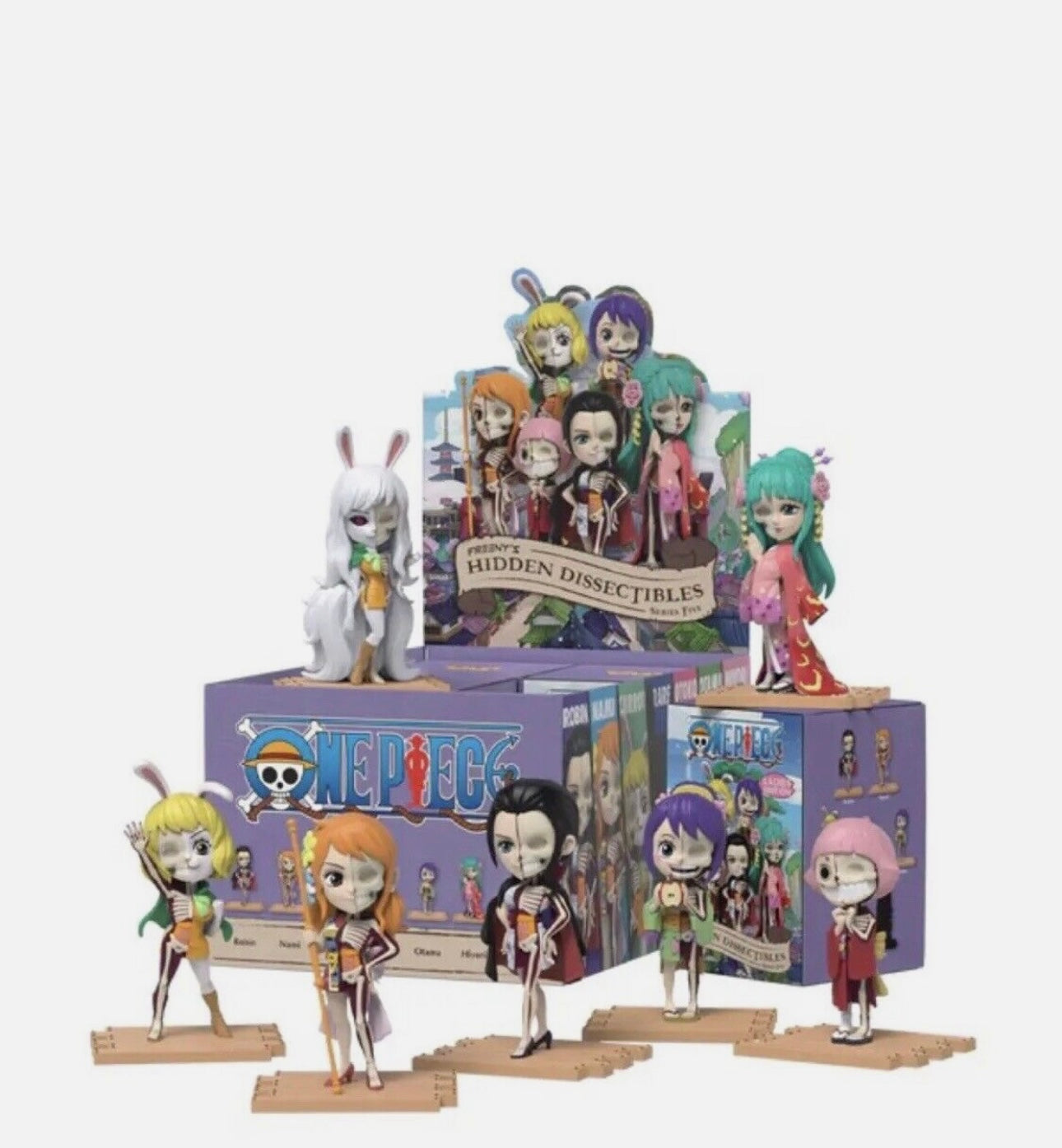 Mighty Jaxx One Piece Blind Box - Ladies Version 1 Set - 6 Pieces