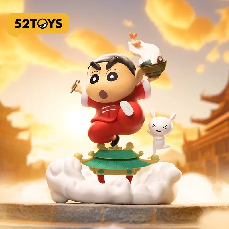Crayon Shin Chan Blind Box Classic Scene Series Cartoon Anime Figure Decorations Pvc Model Action Figurines Ornament Toys Gift
