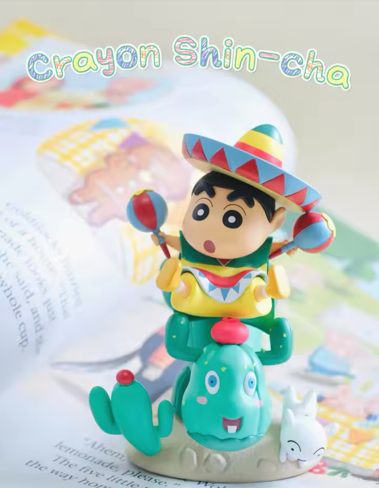Crayon Shin Chan Blind Box Classic Scene Series Cartoon Anime Figure Decorations Pvc Model Action Figurines Ornament Toys Gift