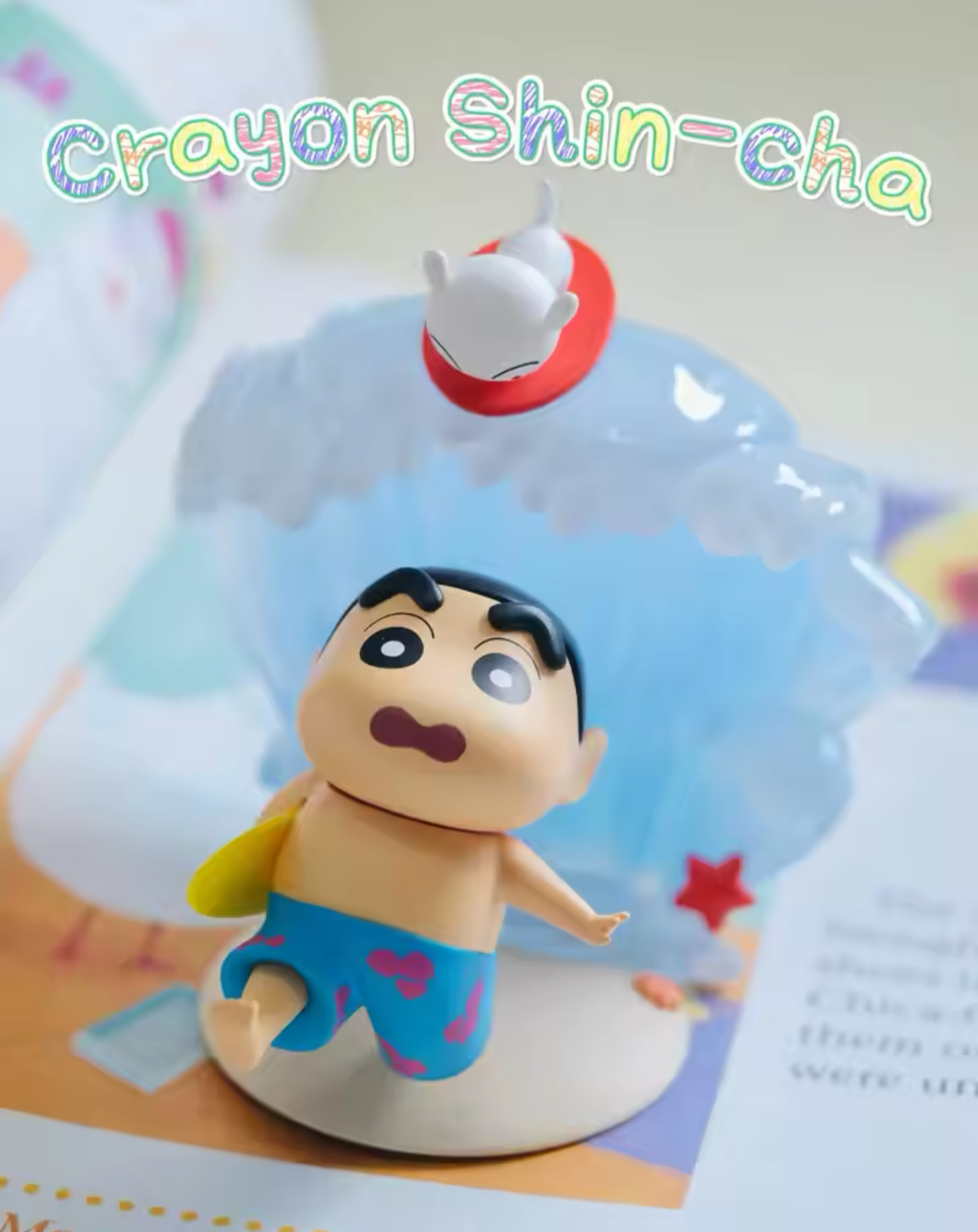 Crayon Shin Chan Blind Box Classic Scene Series Cartoon Anime Figure Decorations Pvc Model Action Figurines Ornament Toys Gift