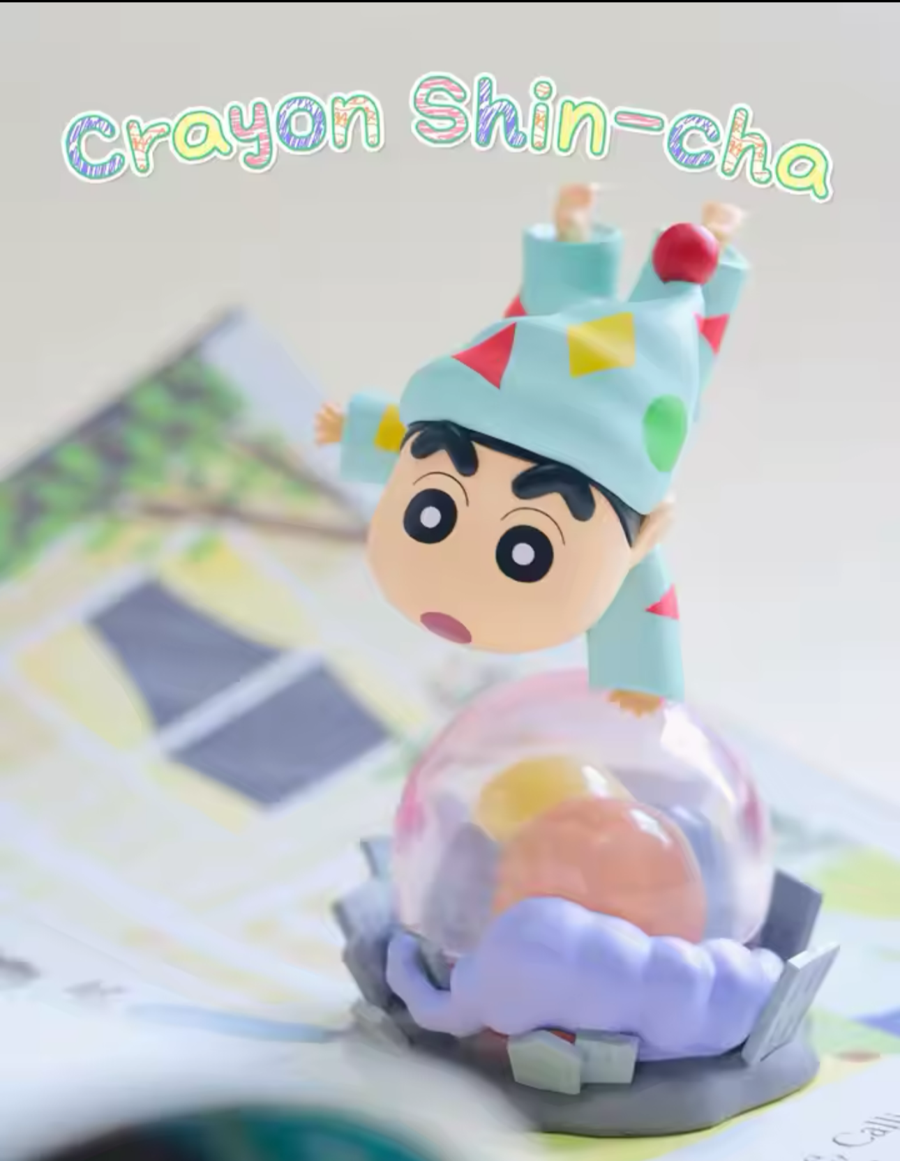 Crayon Shin Chan Blind Box Classic Scene Series Cartoon Anime Figure Decorations Pvc Model Action Figurines Ornament Toys Gift