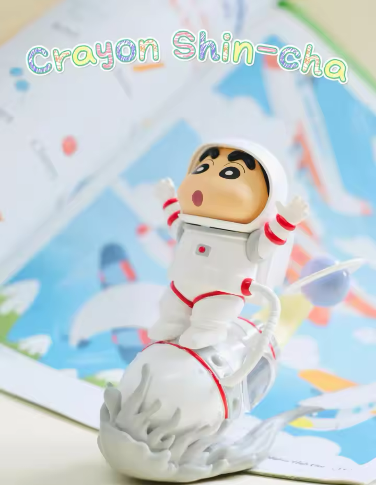 Crayon Shin Chan Blind Box Classic Scene Series Cartoon Anime Figure Decorations Pvc Model Action Figurines Ornament Toys Gift