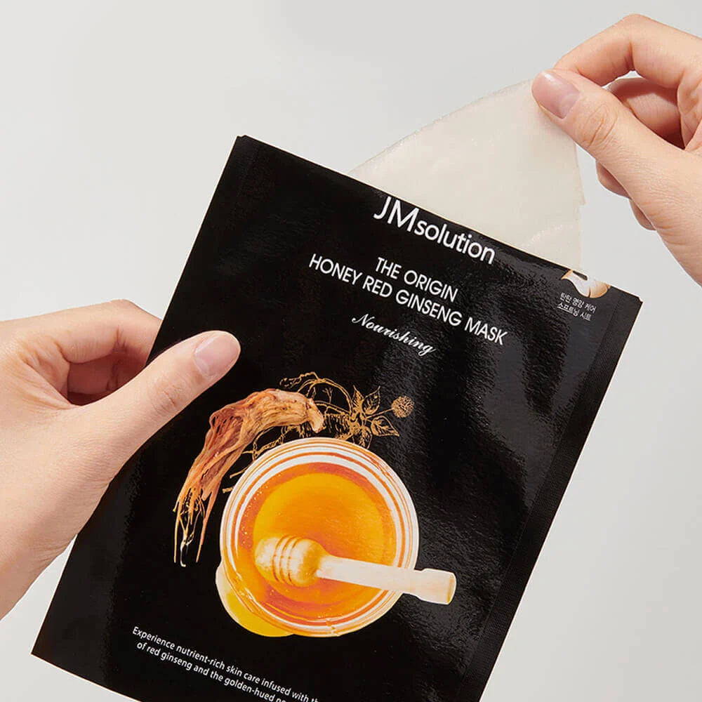 JMsolution The Origin Honey Red Ginseng Mask 30ml x 10ea