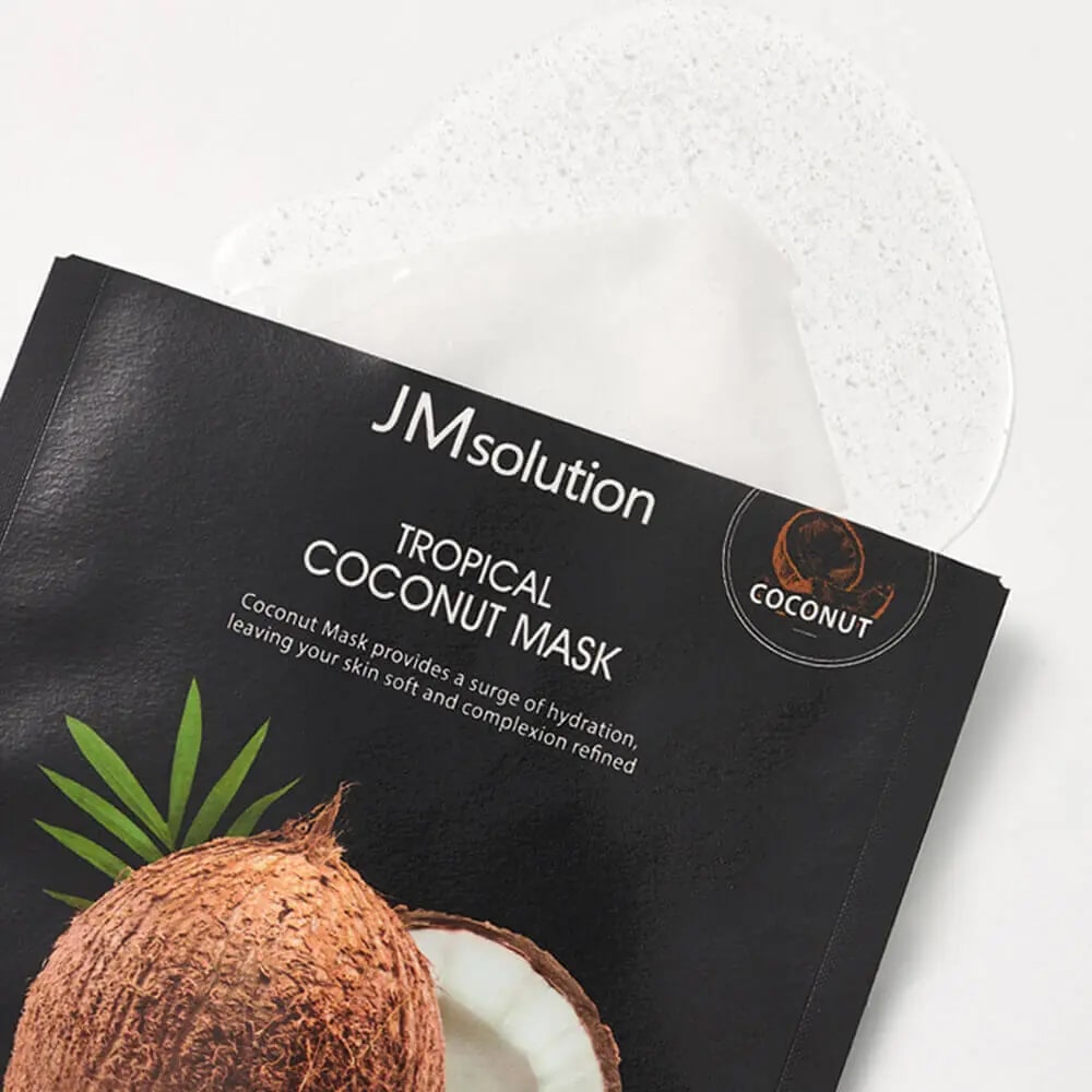 JMsolution Tropical Coconut Mask – 30ml × 1 Sheet