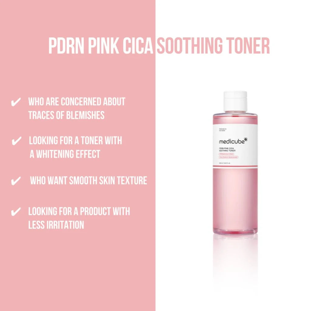 Medicube PDRN Pink Cica Soothing Toner 250ml