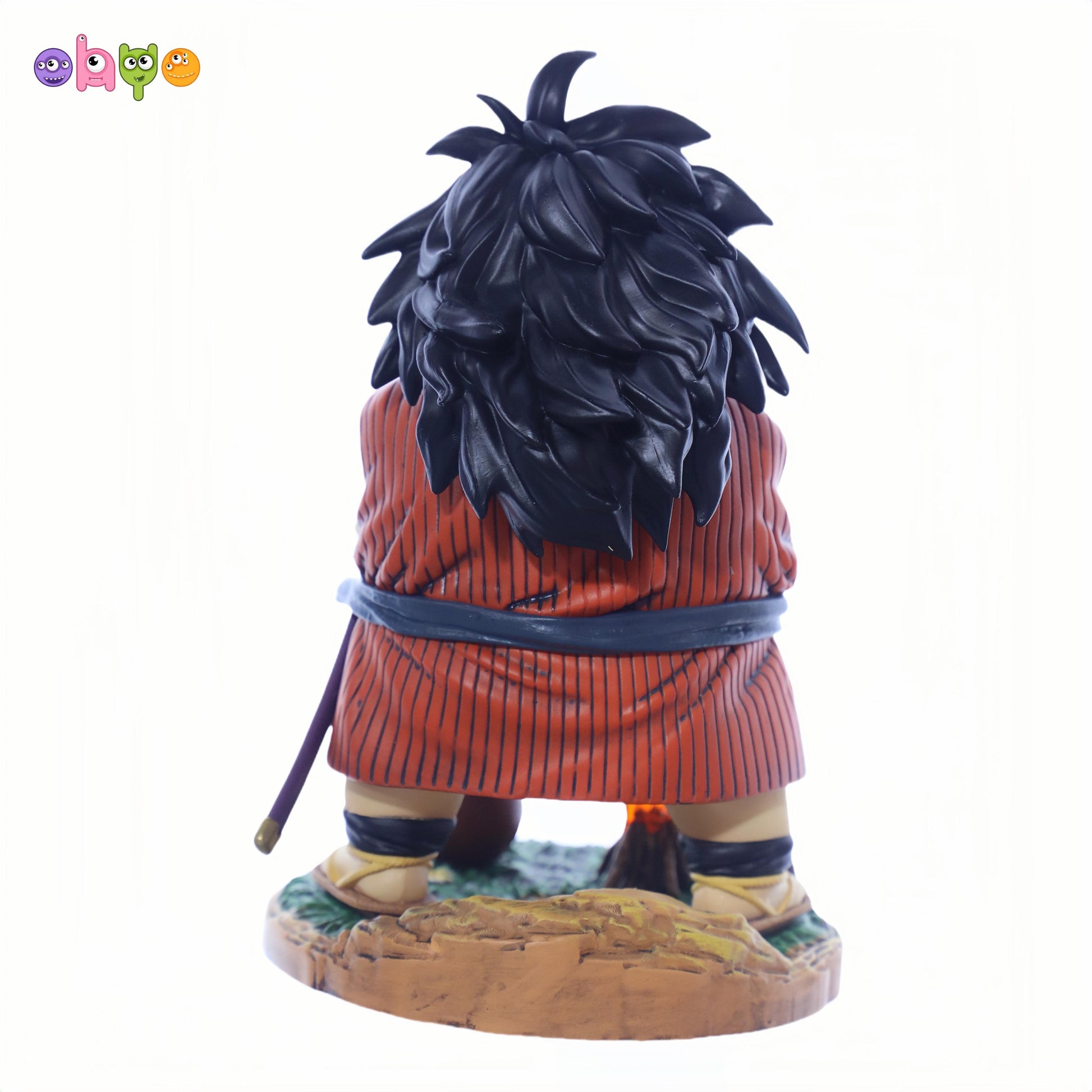 Figura de Anime Dragon Ball Fat Yajirobe, foodie PVC con base Yajirobe Figura de Anime Dragon Ball Fat Yajirobe, foodie PVC con base Yajirobe