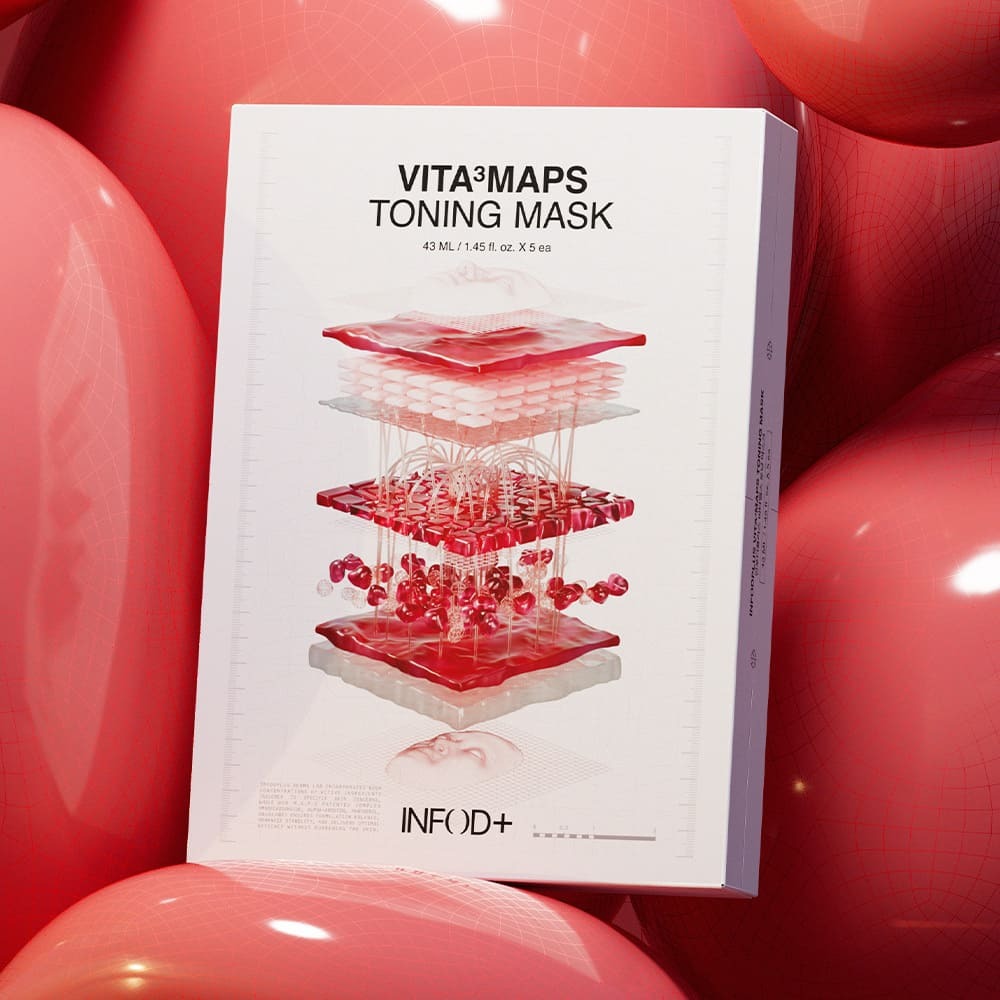 INFOD+ Vita Maps Toning Mask Sheet – 5 Sheets