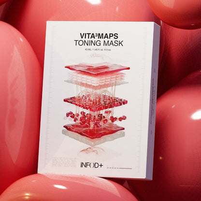 INFOD+ Vita Maps Toning Mask Sheet – 5 Sheets