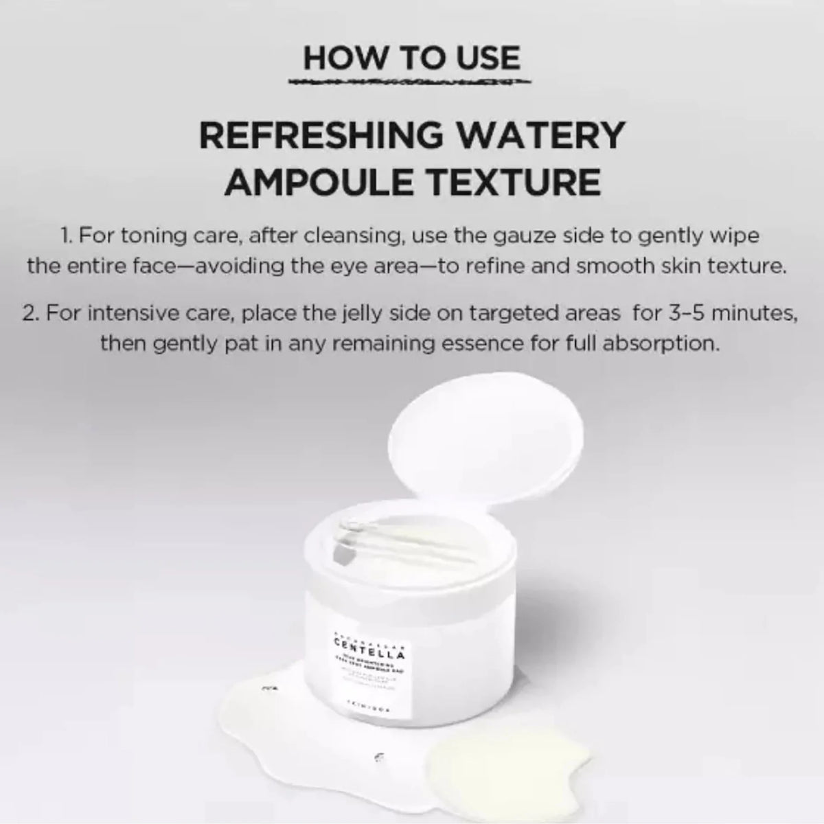 SKIN1004 Madagascar Centella Tone Brightening Dark Spot Ampoule Pad 60 Pads