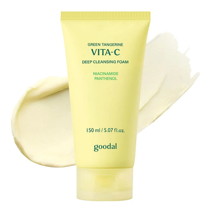 GOODAL GREEN TANGERINE VITA C DEEP CLEANSING FOAM 150 ML