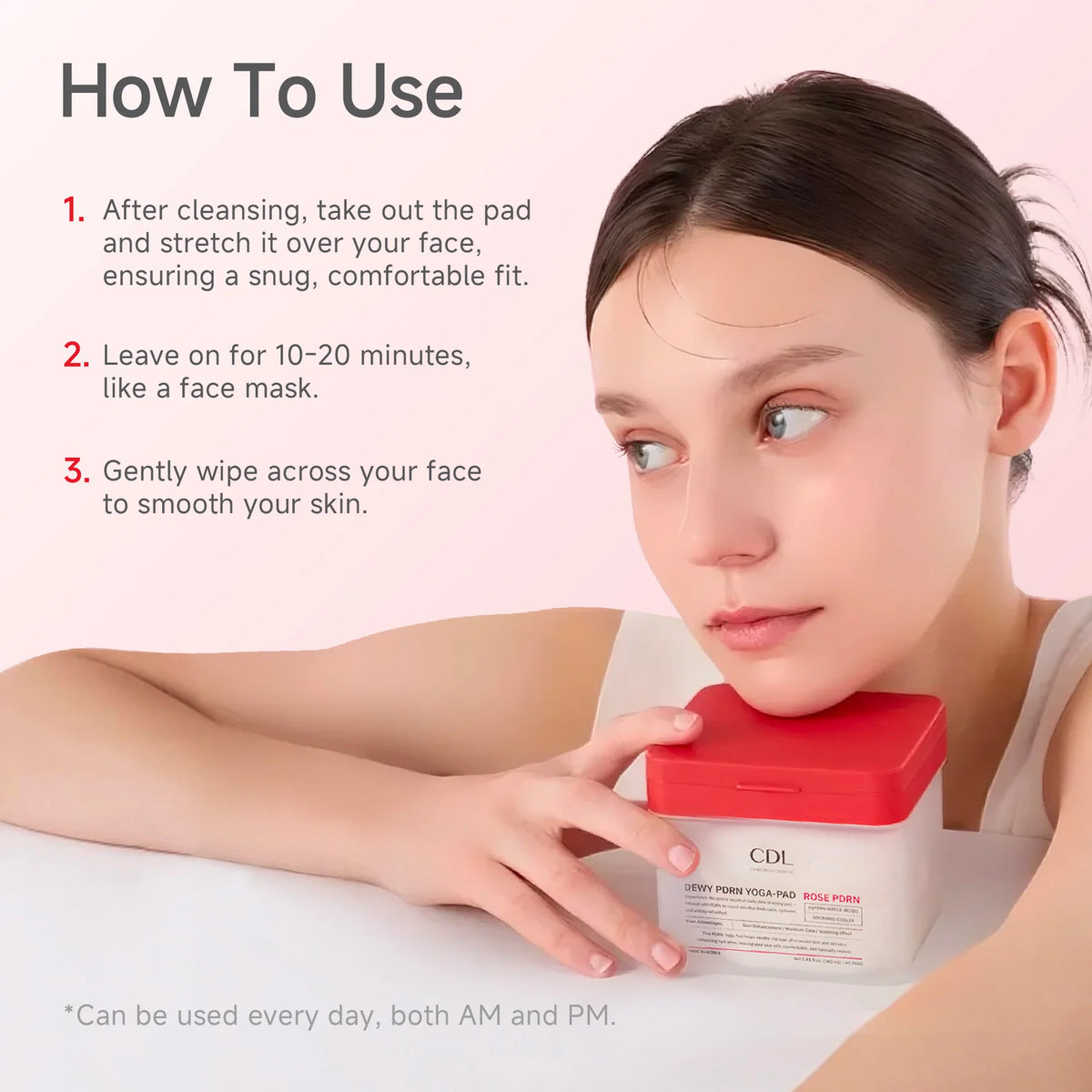 CDL CANDORLOV Dewy PDRN Yoga-Pad — 160ml / 60 Pads