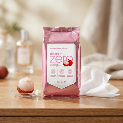 BANILA CO Clean It Zero Cleansing Tissue Lychee