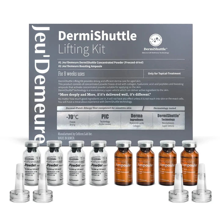 DermiShuttle Lifting Kit - 8 Weeks Supply