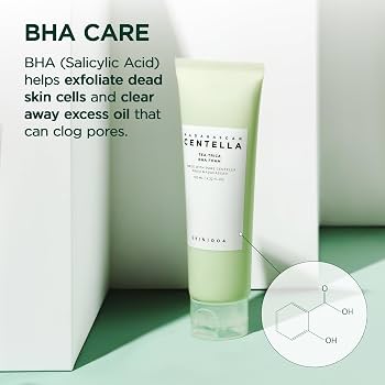 SKIN1004 MADAGASCAR CENTELLA TEA-TRICA BHA FOAM 125ml