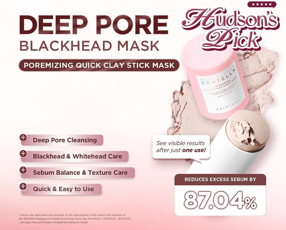 SKIN1004 Madagascar Centella Poremizing Quick Clay Stick Mask