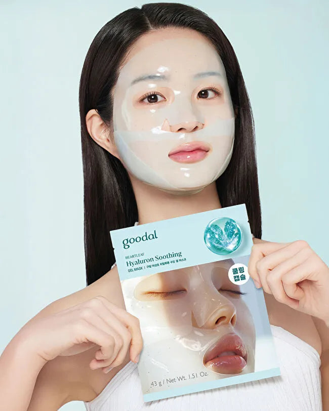 GOODAL Heartleaf Hyaluron Soothing Gel Mask 43g