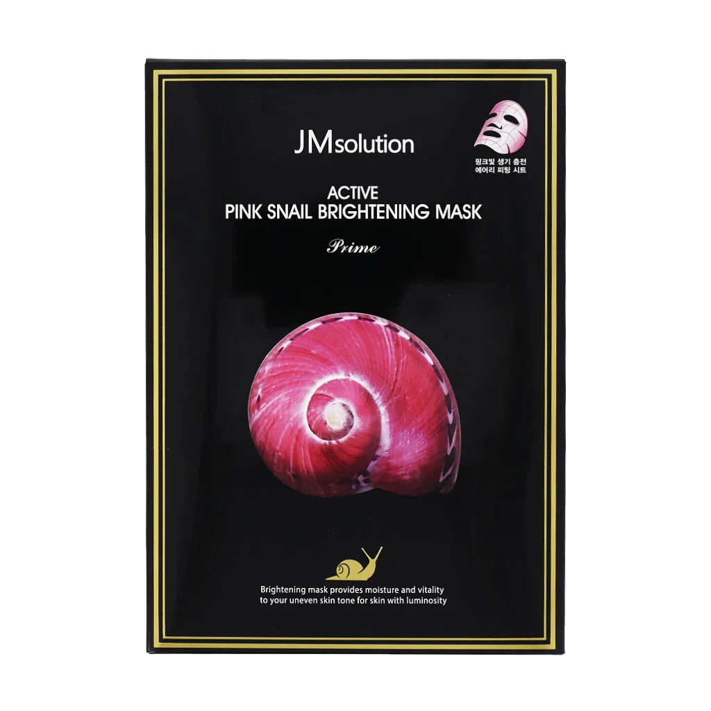 JMsolution Active Pink Snail Brightening Mask Prime 30ml x 10ea