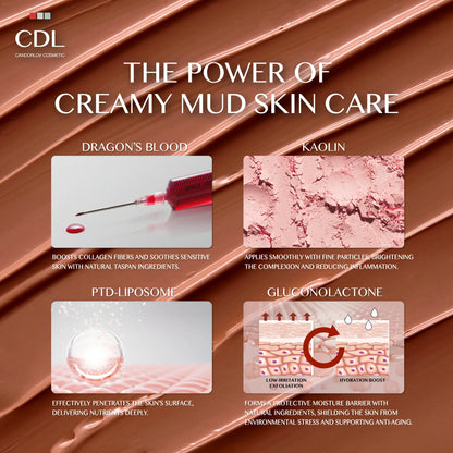 CDL CANDORLOV RED PORE CLEAN CLAY MUD PACK 80ml