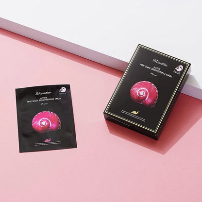 JMsolution Active Pink Snail Brightening Mask Prime 30ml x 10ea