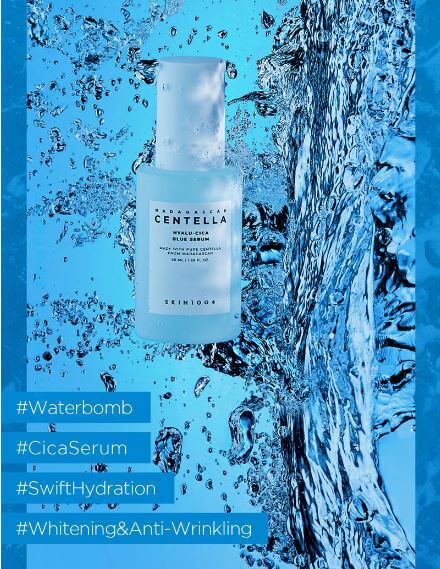 SKIN1004 Madagascar Centella Hyalu-Cica Blue Serum 50ml