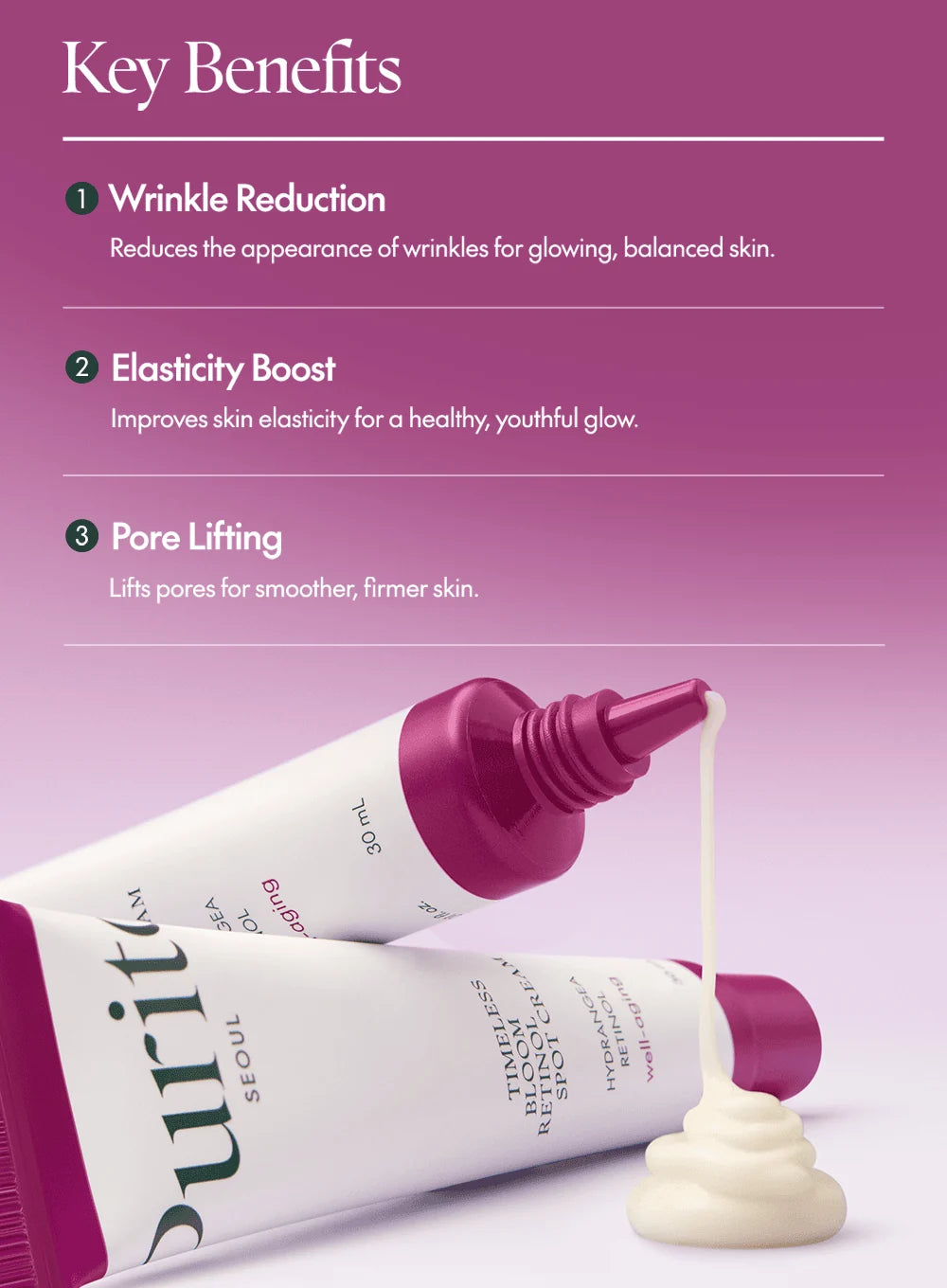 PURITO Timeless Bloom Retinol Spot Cream 30ml