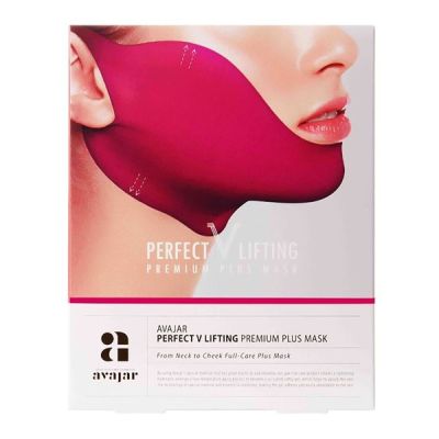 Avajar - Perfect V Lifting Premium Plus Mask in Red - 1pcs