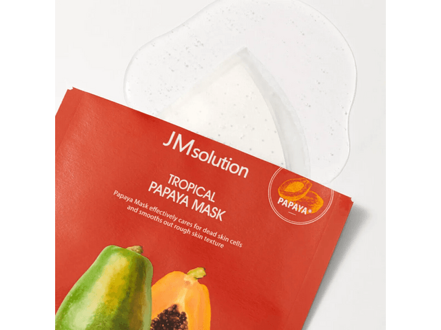 JMsolution Tropical Papaya Mask – 28ml × 1 Sheet