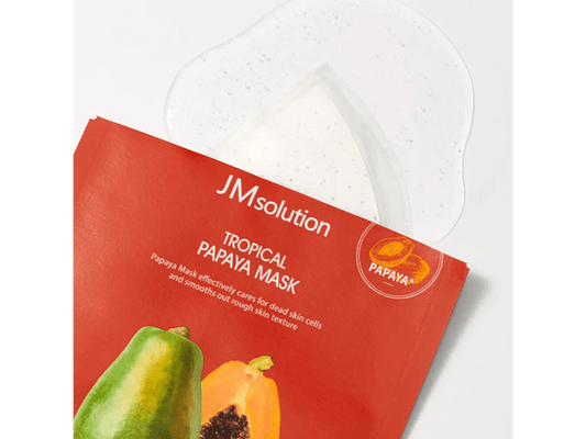 JMsolution Tropical Papaya Mask – 28ml × 1 Sheet