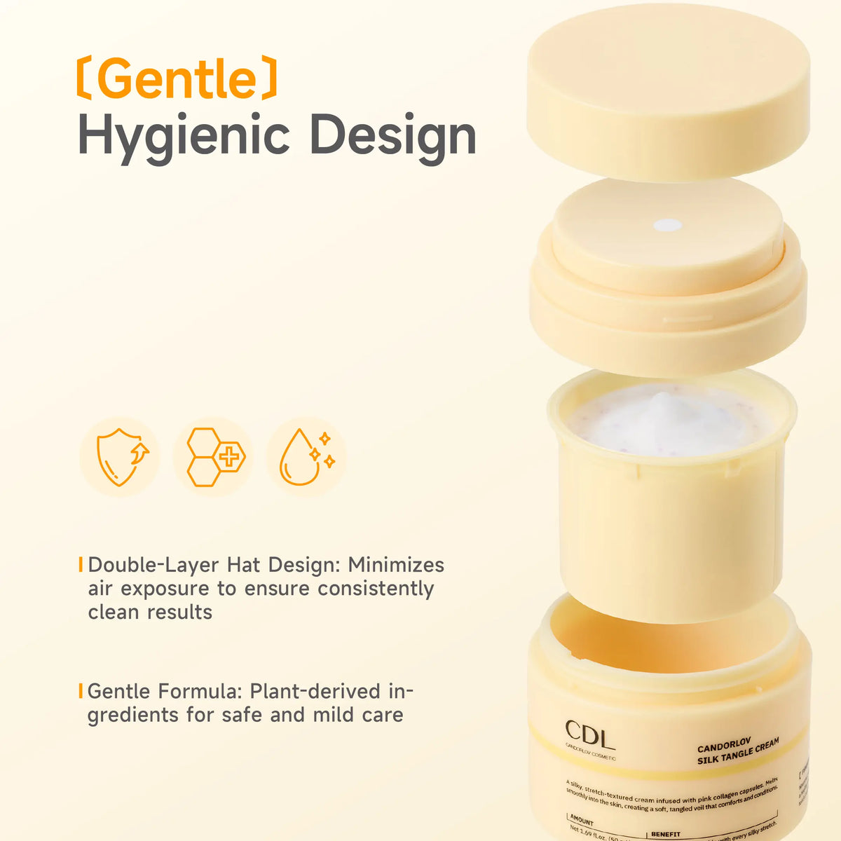 CDL CANDORLOV Silk Tangle Cream — 50ml
