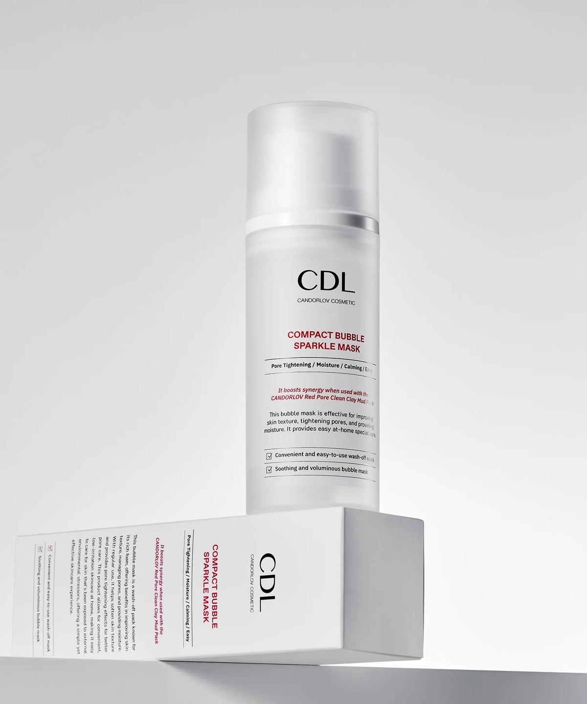 CDL CANDORLOV COMPACT BUBBLE SPARKLE MASK 100g