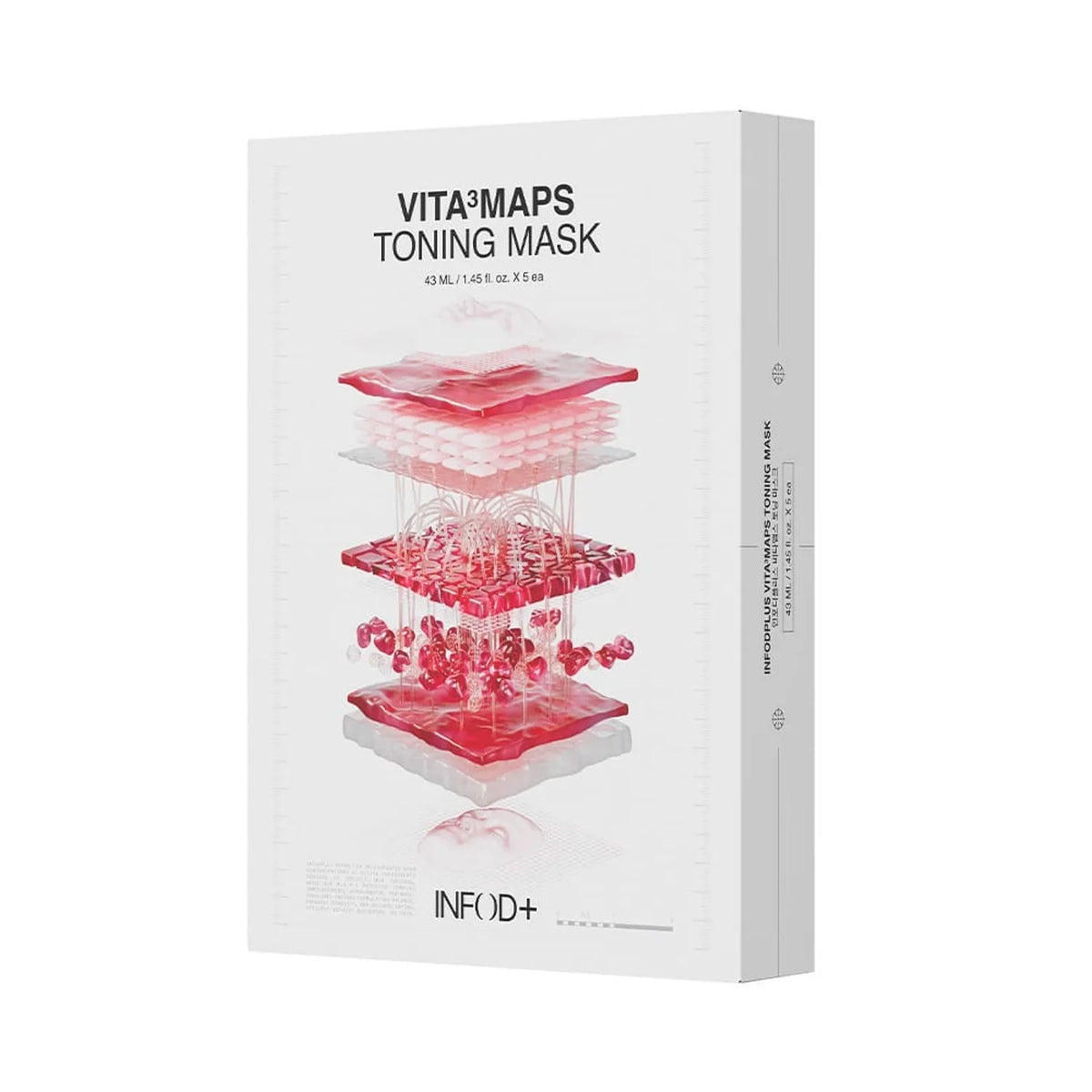 INFOD+ Vita Maps Toning Mask Sheet – 5 Sheets