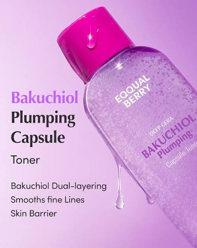 EQQUALBERRY ++ Bakuchiol Plumping Capsule Toner 150ml