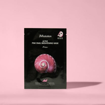 JMsolution Active Pink Snail Brightening Mask Prime 30ml x 10ea