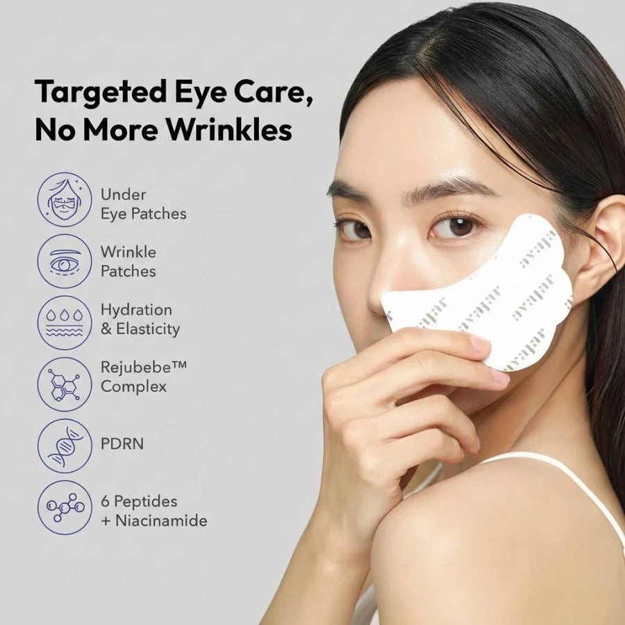 AVAJAR REJUVENATING Eye WRINKLE CONTROL MASK (5pcs)