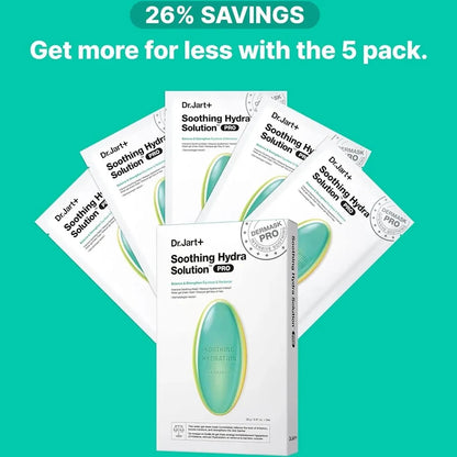 Dr.Jart+ Dermask™ Soothing Hydra Solution™ PRO — 26g × 5ea