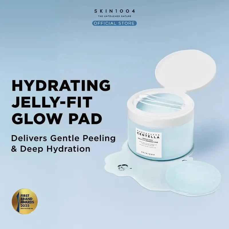 SKIN1004 Madagascar Centella Hyalu-Cica Jelly-Fit Ampoule Pad 60 Pads
